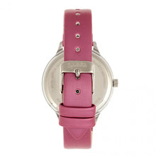 Load image into Gallery viewer, Sophie & Freda Rio Grande Leather-Band w/Swarovski Crystals - Silver/Fuchsia - SAFSF4602