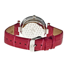 Load image into Gallery viewer, Sophie &amp; Freda Kew Leather-Band Ladies Watch - Red - SAFSF1802
