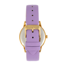 Load image into Gallery viewer, Sophie and Freda San Diego Leather-Band Watch - Purple - SAFSF5104

