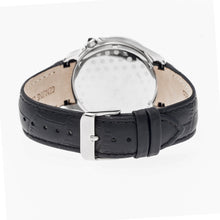 Load image into Gallery viewer, Sophie &amp; Freda Toronto Leather-Band Ladies Watch - Silver/Black - SAFSF2801
