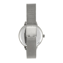 Load image into Gallery viewer, Sophie and Freda Raleigh Mother-Of-Pearl Bracelet Watch w/Swarovski Crystals - Grey - SAFSF5701

