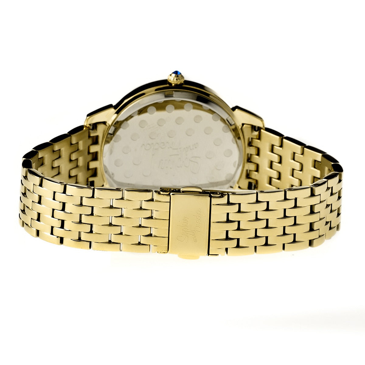 Sophie and Freda Gold and Orange Ladies Watch FRONT_e738ad0c-16c8-48e7-8294-  main image 2