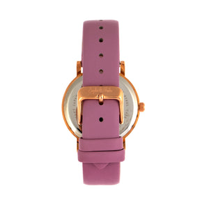 Sophie and Freda Budapest Leather-Band Watch - Pink - SAFSF5005