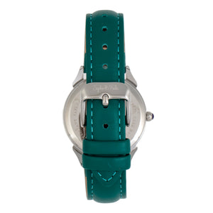 Sophie and Freda Mykonos Mother-Of-Pearl Leather-Band Watch - Teal - SAFSF5502