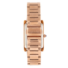 Load image into Gallery viewer, Sophie and Freda Wilmington Bracelet Watch w/Swarovski Crystals - Rose Gold - SAFSF5603
