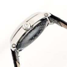 Load image into Gallery viewer, Sophie & Freda Siena Leather-Band Ladies Watch - Silver/Black - SAFSF2606