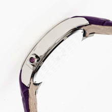 Load image into Gallery viewer, Sophie & Freda Toronto Leather-Band Ladies Watch - Silver/Purple - SAFSF2804