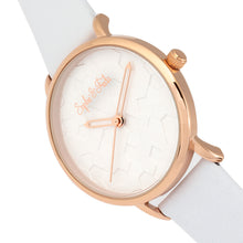 Load image into Gallery viewer, Sophie & Freda Breckenridge Leather-Band Watch - Rose Gold/White - SAFSF4706