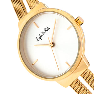 Sophie and Freda Sedona Bracelet Watch - Gold - SAFSF5303