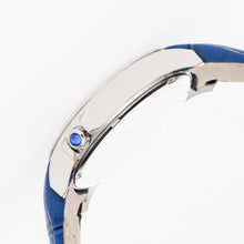 Load image into Gallery viewer, Sophie & Freda Toronto Leather-Band Ladies Watch - Silver/Blue - SAFSF2803