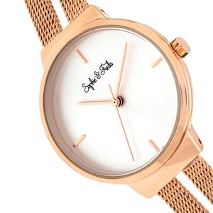 Sophie and Freda Sedona Bracelet Watch - Rose Gold - SAFSF5305