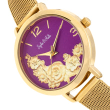 Load image into Gallery viewer, Sophie and Freda Lexington Bracelet Watch - Gold/Purple - SAFSF5204
