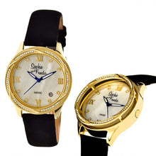 Load image into Gallery viewer, Sophie & Freda Los Angeles Swiss Ladies Watch - Gold/White - SAFSF2003
