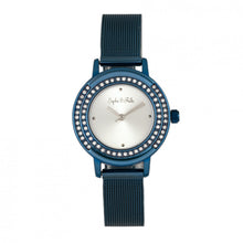 Load image into Gallery viewer, Sophie &amp; Freda Cambridge Bracelet Watch w/Swarovski Crystals - Blue - SAFSF4104
