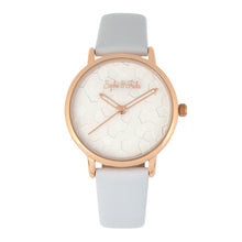 Load image into Gallery viewer, Sophie & Freda Breckenridge Leather-Band Watch - Rose Gold/White - SAFSF4706