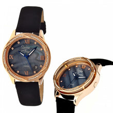 Load image into Gallery viewer, Sophie & Freda Los Angeles Swiss Ladies Watch - Rose Gold/Black - SAFSF2006