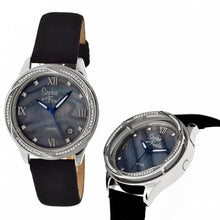 Load image into Gallery viewer, Sophie & Freda Los Angeles Swiss Ladies Watch - Silver/Black - SAFSF2002