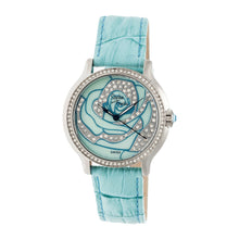 Load image into Gallery viewer, Sophie & Freda Monaco MOP Swiss Ladies Watch - Silver/Turquoise - SAFSF2703