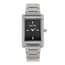 Load image into Gallery viewer, Sophie and Freda Wilmington Bracelet Watch w/Swarovski Crystals - Silver  - SAFSF5601