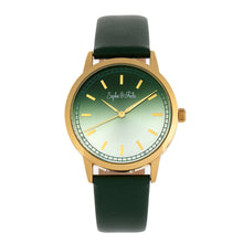 Load image into Gallery viewer, Sophie and Freda San Diego Leather-Band Watch - Green - SAFSF5103
