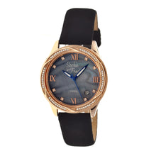 Load image into Gallery viewer, Sophie & Freda Los Angeles Swiss Ladies Watch - Rose Gold/Black - SAFSF2006