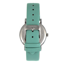 Load image into Gallery viewer, Sophie and Freda Budapest Leather-Band Watch - Teal - SAFSF5001
