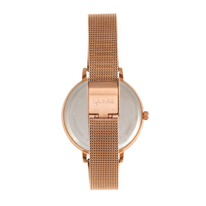 Sophie and Freda Lexington Bracelet Watch - Rose Gold/White - SAFSF5205