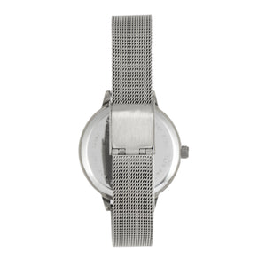 Sophie and Freda Raleigh Mother-Of-Pearl Bracelet Watch w/Swarovski Crystals - Grey - SAFSF5701
