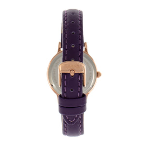 Sophie & Freda Berlin Leather-Band Watch - Purple - SAFSF4805