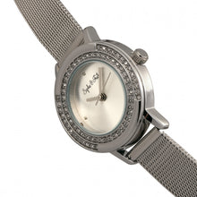 Load image into Gallery viewer, Sophie &amp; Freda Cambridge Bracelet Watch w/Swarovski Crystals - Silver - SAFSF4101
