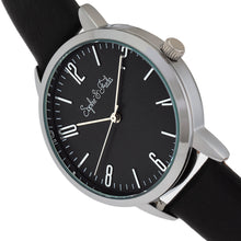 Load image into Gallery viewer, Sophie and Freda Vancouver Leather-Band Watch - Black - SAFSF4901
