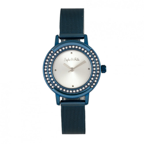 Sophie & Freda Cambridge Bracelet Watch w/Swarovski Crystals - SAFSF4104