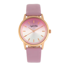 Load image into Gallery viewer, Sophie and Freda San Diego Leather-Band Watch - Pink - SAFSF5106

