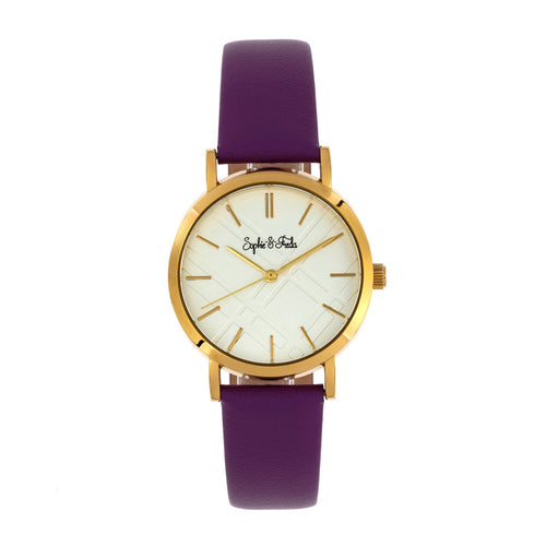 Sophie and Freda Budapest Leather-Band Watch - SAFSF5003