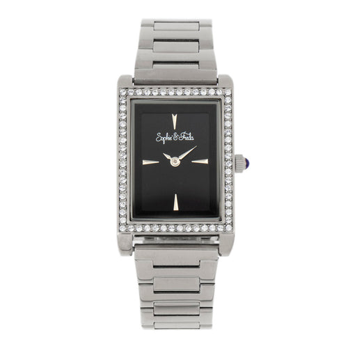 Sophie and Freda Wilmington Bracelet Watch w/Swarovski Crystals - SAFSF5601
