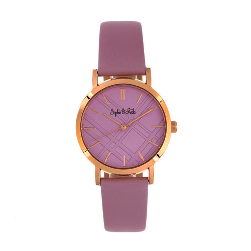 Sophie and Freda Budapest Leather-Band Watch - SAFSF5005