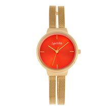 Load image into Gallery viewer, Sophie and Freda Sedona Bracelet Watch - Gold/Orange - SAFSF5304
