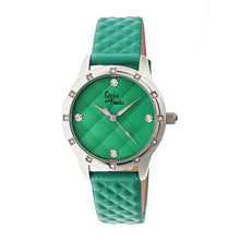 Load image into Gallery viewer, Sophie &amp; Freda Lancaster Leather-Band Ladies Watch - Green - SAFSF3207
