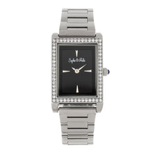 Load image into Gallery viewer, Sophie and Freda Wilmington Bracelet Watch w/Swarovski Crystals - Silver  - SAFSF5601

