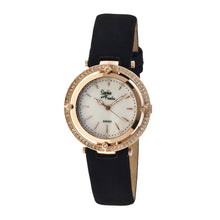 Load image into Gallery viewer, Sophie &amp; Freda Tuscany Leather-Band Ladies Watch - Rose Gold/White - SAFSF1405
