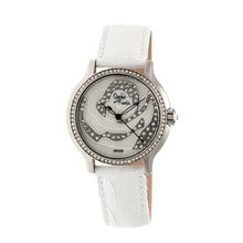 Load image into Gallery viewer, Sophie &amp; Freda Monaco MOP Swiss Ladies Watch - Silver/White - SAFSF2701
