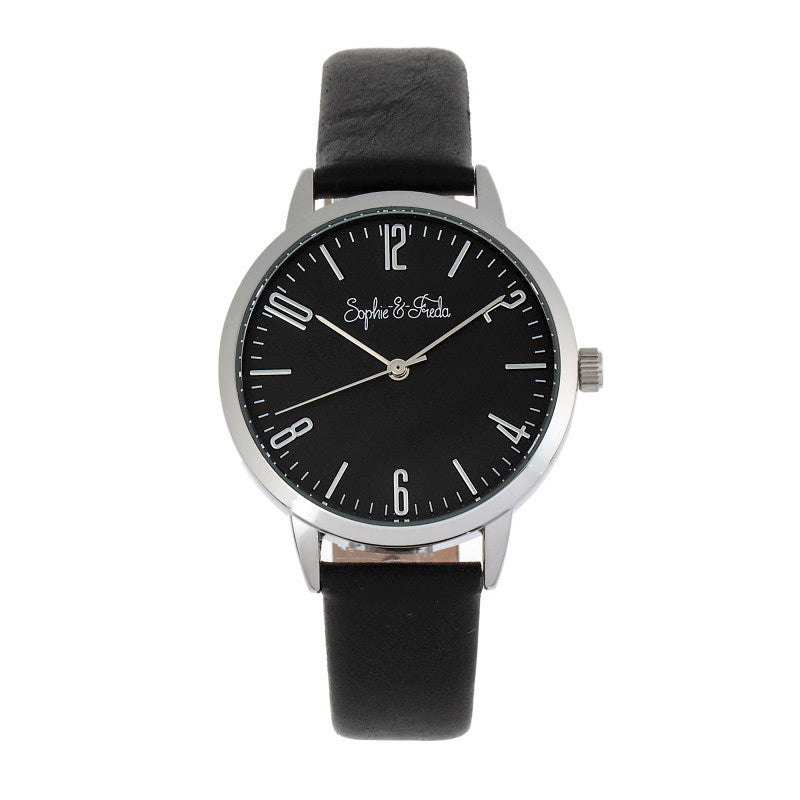 Sophie and Freda Vancouver Leather-Band Watch