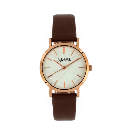Sophie and Freda Budapest Leather-Band Watch - SAFSF5004