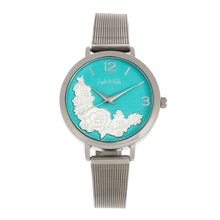 Load image into Gallery viewer, Sophie and Freda Lexington Bracelet Watch - Silver/Turquoise - SAFSF5202
